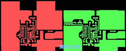 此操作可使文件中大部分的焊盤輸出后仍為焊盤，不會(huì)成為線性焊盤，并且不會(huì)產(chǎn)生像下圖一樣的短路情況