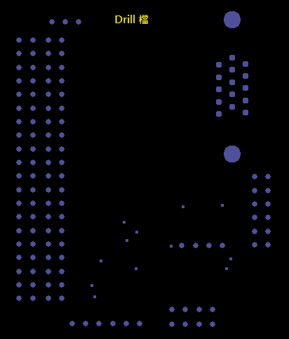 產(chǎn)生Drill File及 Map File 的Gerber 檔案，此會產(chǎn)生描述此PCB所用到的鉆孔的孔徑尺寸及鉆孔的座標資訊。